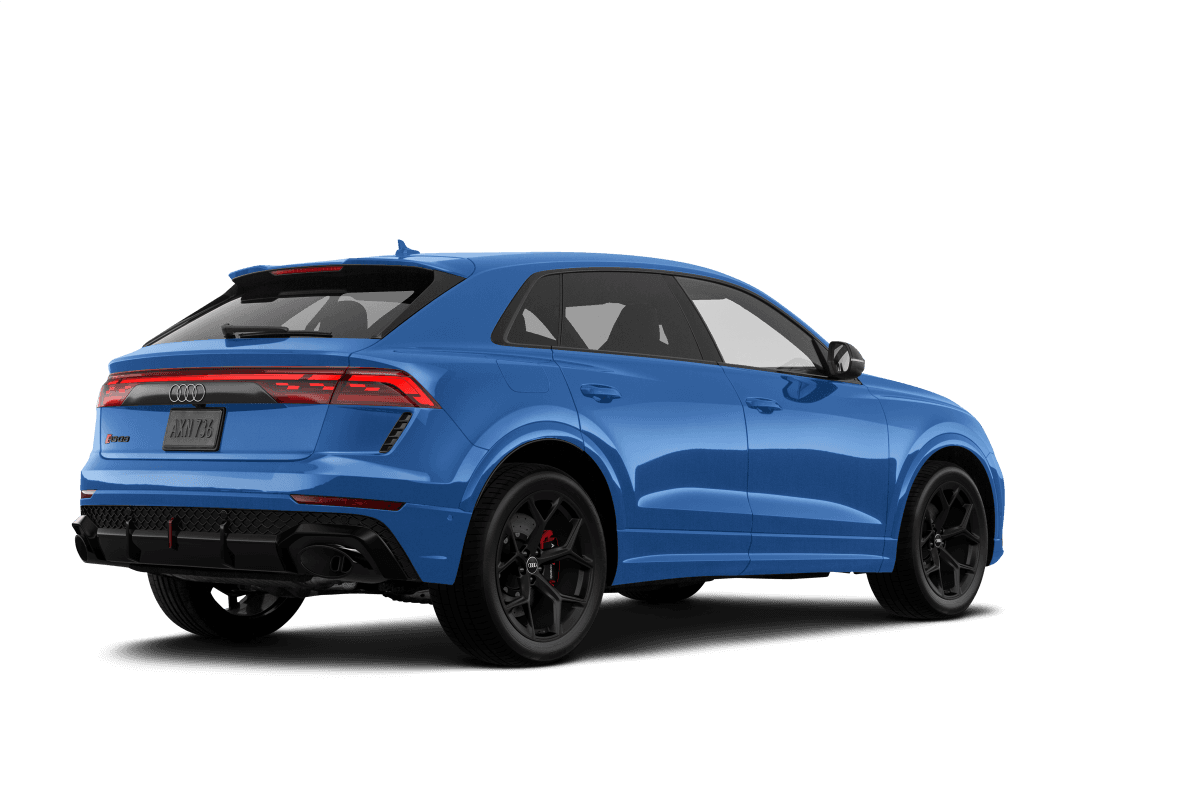 Audi RS Q8  - Back view Audi RS Q8  - Back view