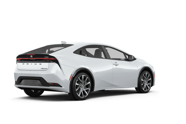 Toyota Prius Plug-in Hybrid  - Back view Toyota Prius Plug-in Hybrid  - Back view